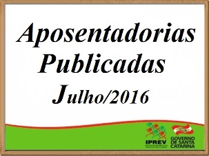 Aposentadorias publicadas site