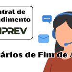 Horário de Funcionamento da Central de Atendimento – Fim de Ano